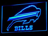 Buffalo Bills LED Neon Sign Electrical - Blue - TheLedHeroes