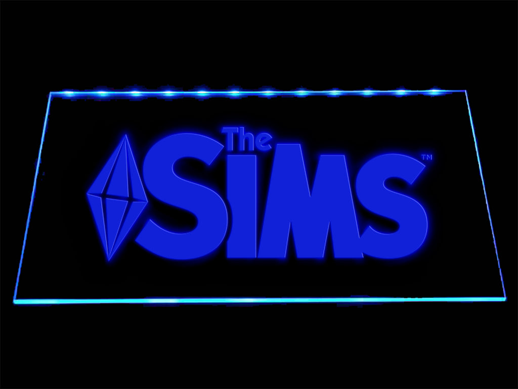 FREE The Sims LED Sign - Blue - TheLedHeroes