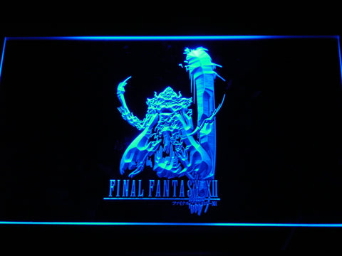 FREE Final Fantasy XII LED Sign - Blue - TheLedHeroes