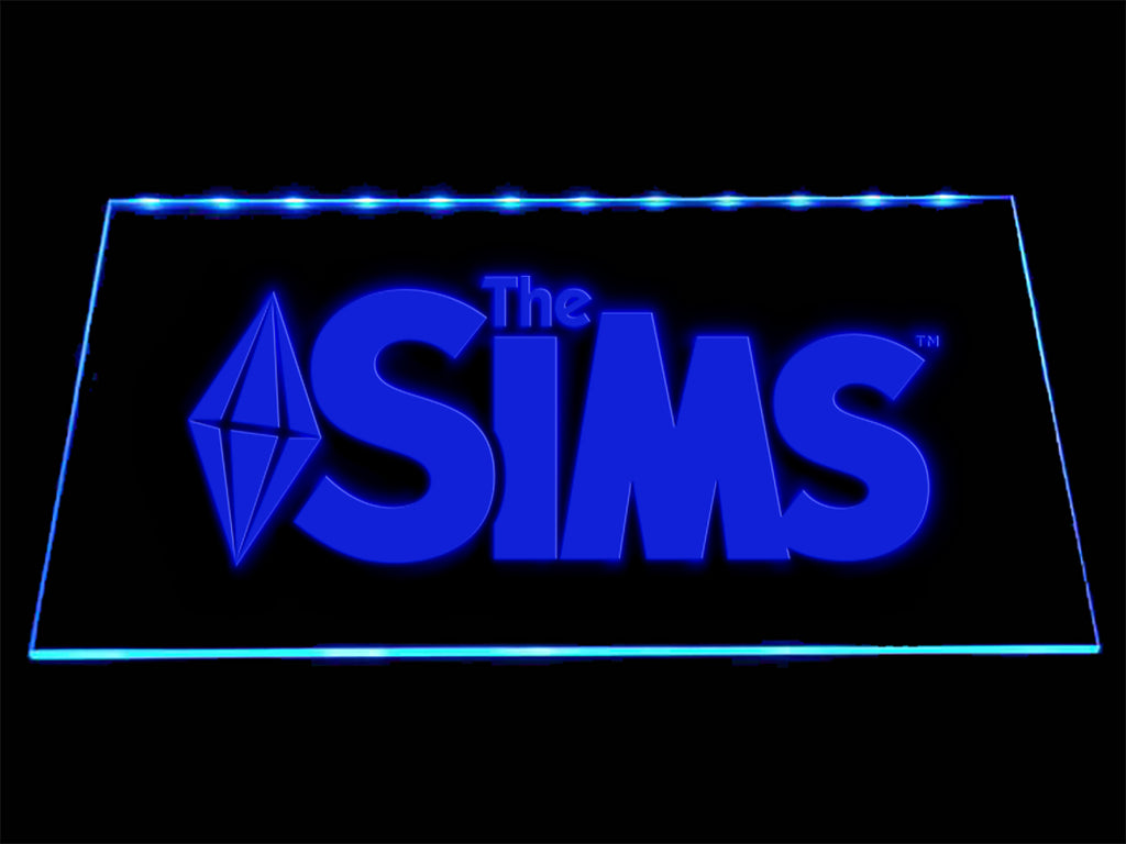 The Sims LED Sign - Blue - TheLedHeroes