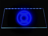 Green Lantern LED Neon Sign Electrical - Blue - TheLedHeroes
