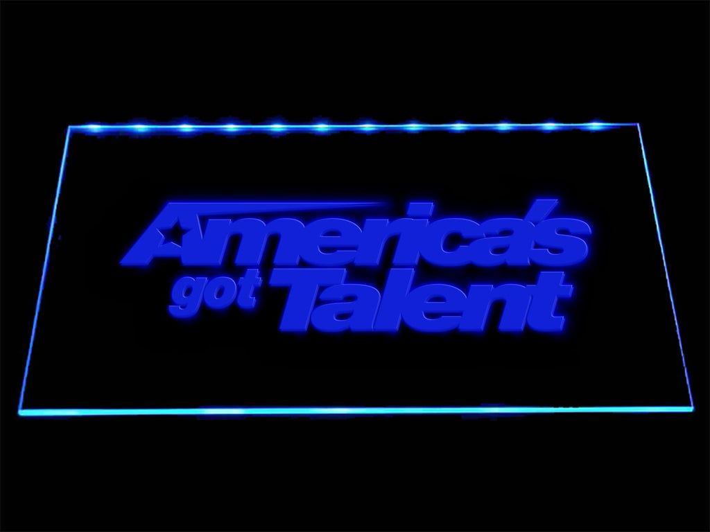 America's Got Talent LED Neon Sign Electrical - Blue - TheLedHeroes