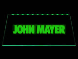 John Mayer LED Neon Sign USB - Green - TheLedHeroes