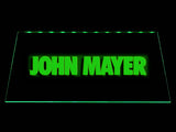 FREE John Mayer LED Sign - Green - TheLedHeroes