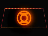 Green Lantern LED Neon Sign USB - Orange - TheLedHeroes