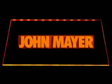 FREE John Mayer LED Sign - Orange - TheLedHeroes