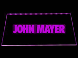 John Mayer LED Neon Sign USB - Purple - TheLedHeroes
