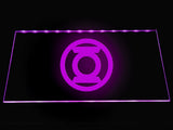 Green Lantern LED Neon Sign USB - Purple - TheLedHeroes