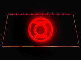 Green Lantern LED Neon Sign Electrical - Red - TheLedHeroes