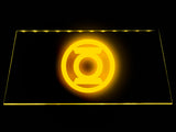 FREE Green Lantern LED Sign - Yellow - TheLedHeroes