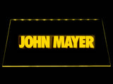 FREE John Mayer LED Sign - Yellow - TheLedHeroes