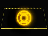 Green Lantern LED Neon Sign Electrical - Yellow - TheLedHeroes