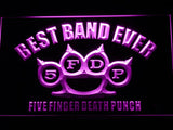 Five Finger Death Punch Best Band Ever LED Neon Sign Electrical - Purple - TheLedHeroes