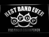 Five Finger Death Punch Best Band Ever LED Neon Sign Electrical - White - TheLedHeroes