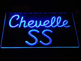 FREE Chevelle SS LED Sign - Blue - TheLedHeroes