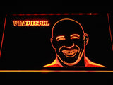 FREE Vin Diesel  LED Sign - Orange - TheLedHeroes