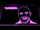 Vin Diesel  LED Neon Sign Electrical - Purple - TheLedHeroes