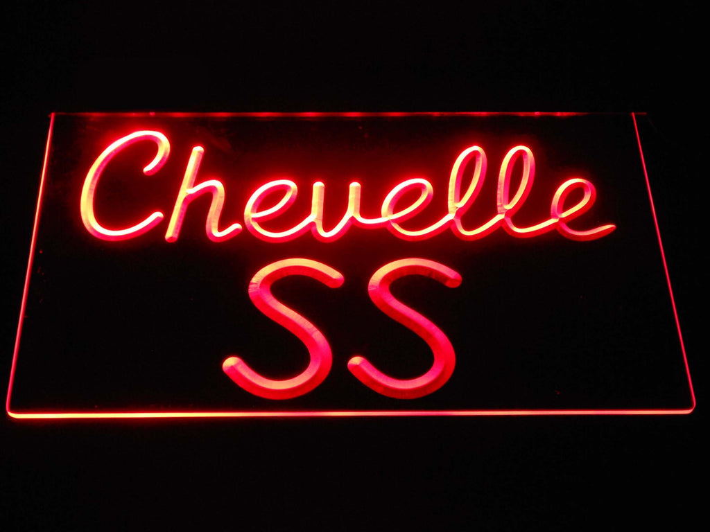 Chevelle SS LED Neon Sign Electrical - Red - TheLedHeroes