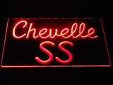 Chevelle SS LED Neon Sign Electrical - Red - TheLedHeroes