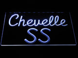 Chevelle SS LED Neon Sign USB - White - TheLedHeroes