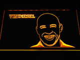 Vin Diesel  LED Neon Sign Electrical - Yellow - TheLedHeroes