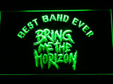 FREE Bring me the Horizon Best Band Ever LED Sign - Green - TheLedHeroes