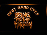 Bring me the Horizon Best Band Ever LED Neon Sign Electrical - Orange - TheLedHeroes