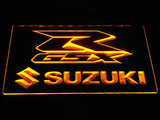 Suzuki GSX LED Neon Sign USB - Yellow - TheLedHeroes