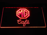MG Caf?ΠLED Neon Sign Electrical - Red - TheLedHeroes