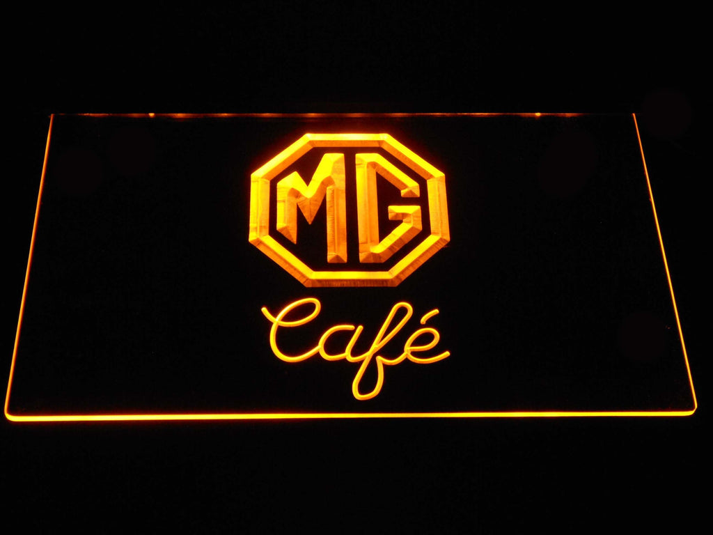 MG Caf?ΠLED Neon Sign USB - Yellow - TheLedHeroes