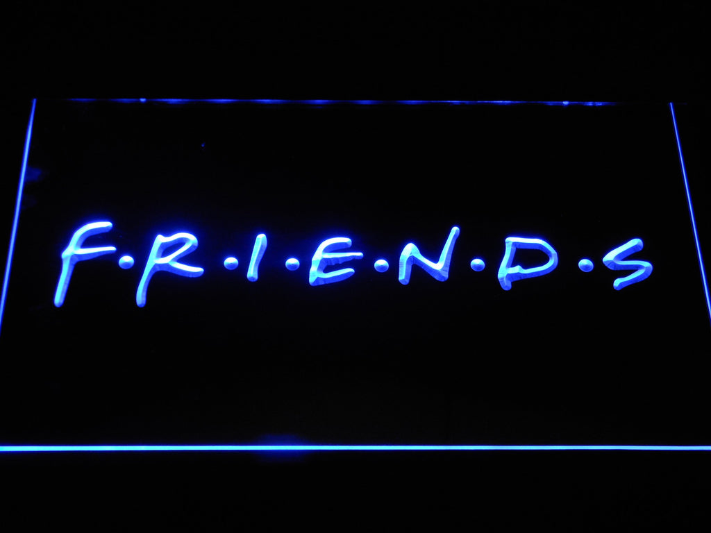 Friends LED Neon Sign USB - Blue - TheLedHeroes