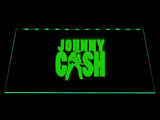 Johnny Cash LED Neon Sign Electrical - Green - TheLedHeroes