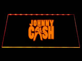 Johnny Cash LED Neon Sign Electrical - Orange - TheLedHeroes