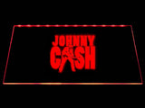 Johnny Cash LED Neon Sign Electrical - Red - TheLedHeroes