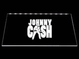 Johnny Cash LED Neon Sign Electrical - White - TheLedHeroes