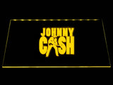 Johnny Cash LED Neon Sign Electrical - Yellow - TheLedHeroes
