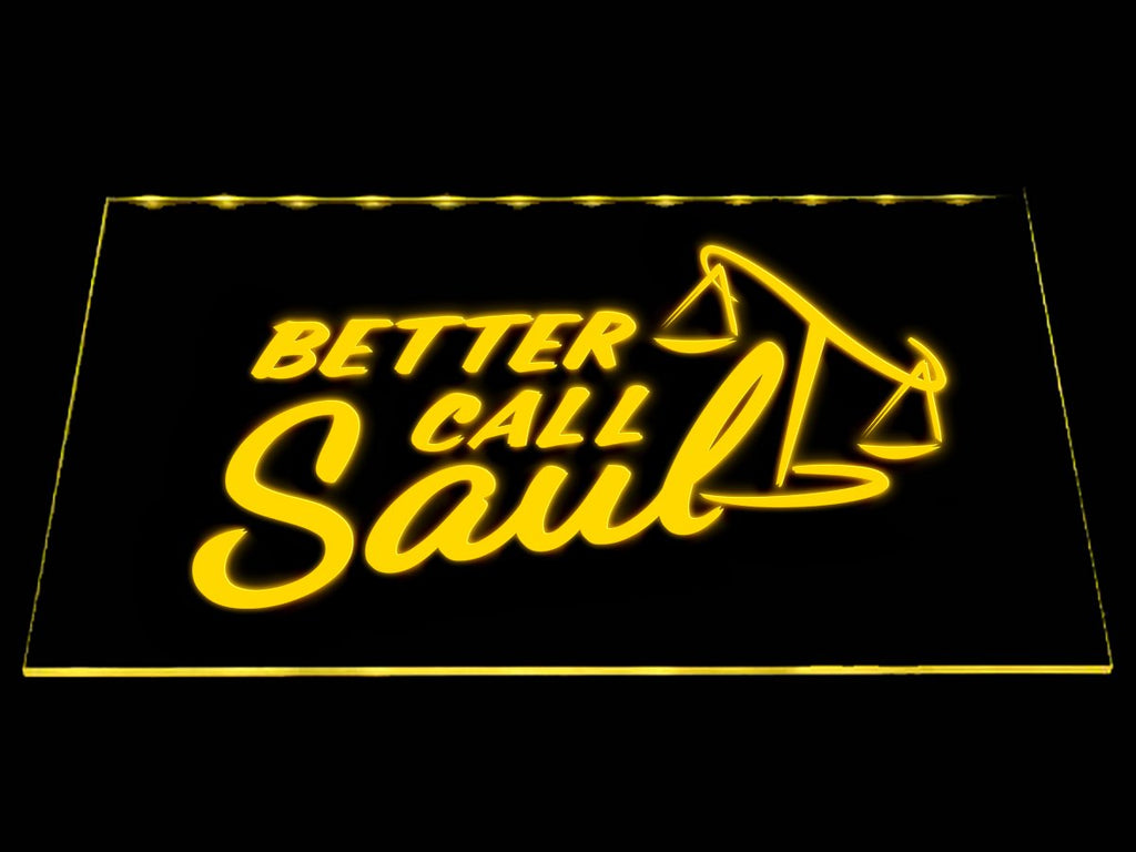 Better Call Saul LED Neon Sign USB - Yellow - TheLedHeroes