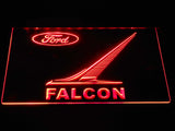 Ford Falcon LED Neon Sign USB - Red - TheLedHeroes