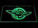 Ducati Meccanica LED Neon Sign USB - Green - TheLedHeroes