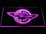 Ducati Meccanica LED Neon Sign USB - Purple - TheLedHeroes