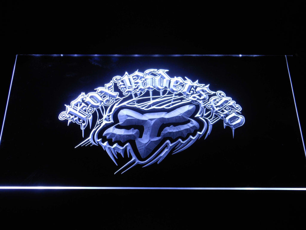 Fox Riders Co LED Neon Sign USB - White - TheLedHeroes
