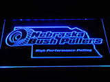 Nebraska Bush Pullers LED Neon Sign USB - Blue - TheLedHeroes