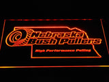 Nebraska Bush Pullers LED Neon Sign USB - Orange - TheLedHeroes