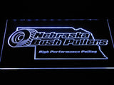 FREE Nebraska Bush Pullers LED Sign - White - TheLedHeroes