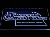 Nebraska Bush Pullers LED Neon Sign Electrical - White - TheLedHeroes