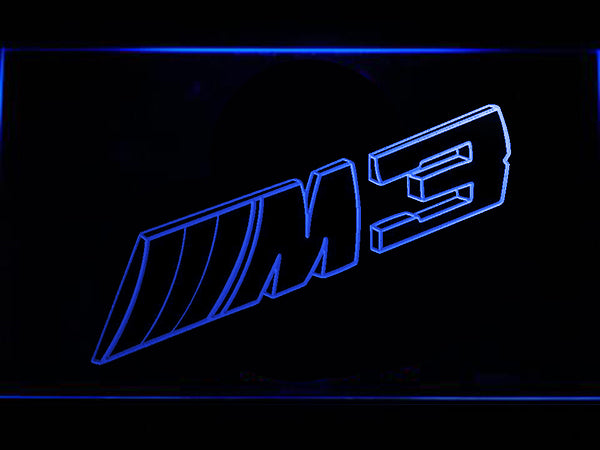 FREE BMW M3 LED Sign - Blue - TheLedHeroes