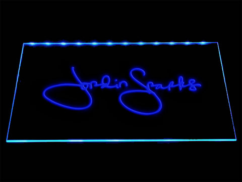 FREE Jordin Sparks LED Sign - Blue - TheLedHeroes