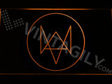 Watch Dogs Logo LED Sign - Orange - TheLedHeroes