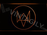 Watch Dogs Logo LED Neon Sign USB - Orange - TheLedHeroes