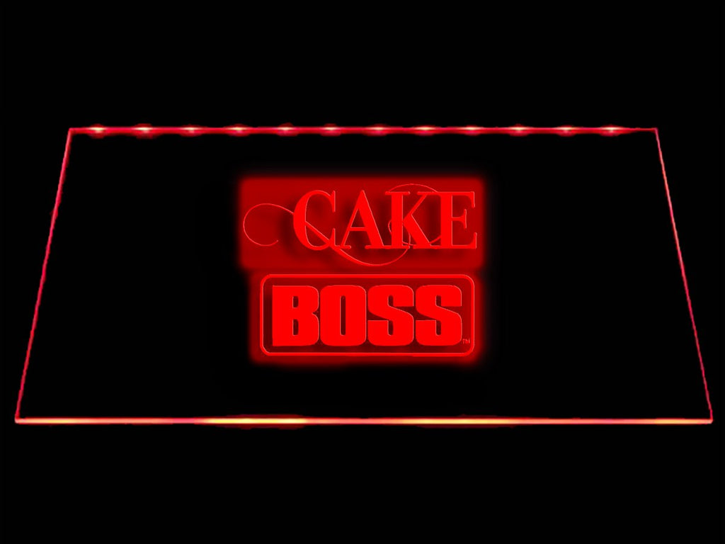 Cake Boss LED Neon Sign USB - Red - TheLedHeroes